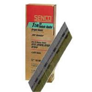 SENCO DA15EABN 15-Gauge 1-1/4 in. Electro-Galvanized 34 Degree Finish Nails (4 000-Pack)