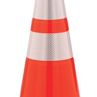 ZORO SELECT RS70032CT3M64 Traffic Cone, Night or High Speed Roadway (45 Mph or