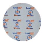 Full Circle Level 360 8.75 in. Aluminum Oxide Hook and Loop Sanding Disc 80 Grit Medium 5 Pk