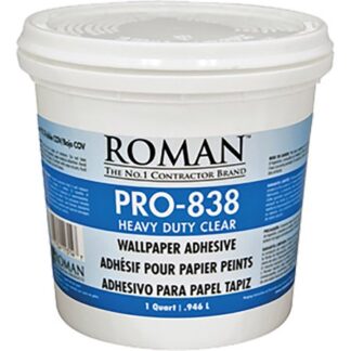 ROMAN PRO-838 QT CLEAR PRO 838 HEAVY DUTY - 6ct. Case