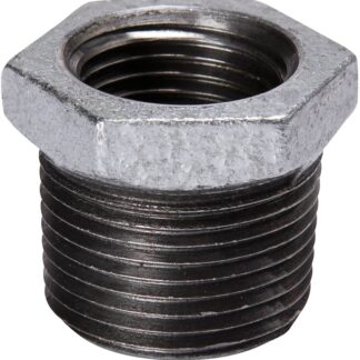 B & K Hex Bushing Malleable Black Iron 1/2 Fip X 1/8 Fip Pack of 5