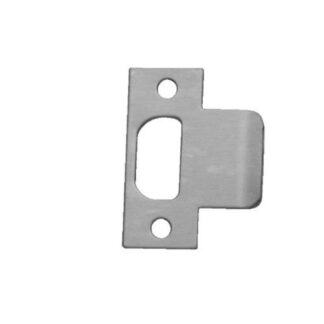 DON-JO EL-115 2 1/4" X 1 1/2" Extended Lip Strike Plate Oil Rubbed Bronze Hardware Accessories and Parts Door Hardware Parts Strike Plates