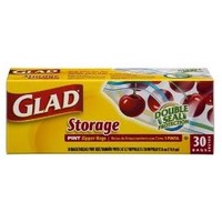 Glad Zipper Food Storage Bags