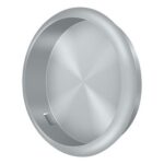 Deltana FP221RU26D Flush Pull; Round; 2-1/8 Diameter; Satin Chrome Finish