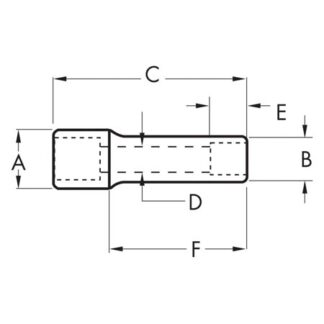 GearWrench 84563N - 1/2 Drive 1-7/16 6-Point Deep Impact Socket