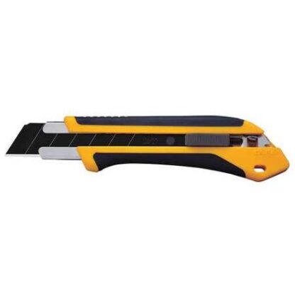 Olfa Utility Knife 7-3/8 in. Black/Yellow XH-AL