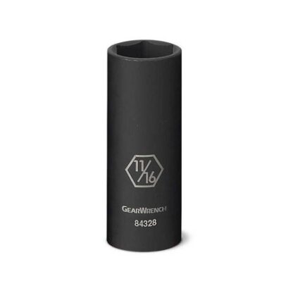 Gearwrench 84324N 3/8 Drive 7/16 Deep Impact Socket