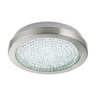 Arezzo 2 Ceiling Light in Matte Nickel