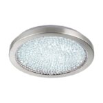 Arezzo 2 Ceiling Light in Matte Nickel