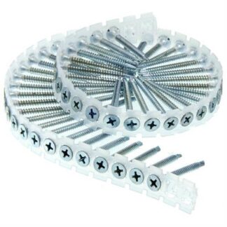 SENCO 06C125CB 1-1/4 in. #6 Clear Zinc Drywall Screws (4 000-Pack)