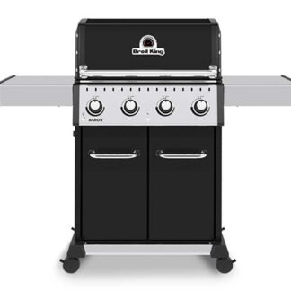 Broil King Baron 420 Pro 4-Burner Natural Gas Grill in Black