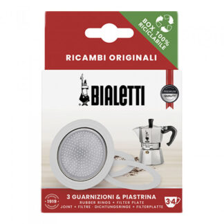 Bialetti 3 and 4 Cup Washer/Filter Set