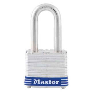 Master Lock Laminated Steel 40 Mm (1-9/16 in) Padlock with Key 38 Mm (1-1/2 in) Shackle