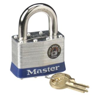 Master Lock 5D 2 Wide Laminated Steel Padlock Shackle Clearance 1