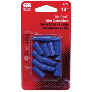 Gardner Bender 19-002 14 Count Wiregard Blue Wire Connectors