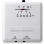 Honeywell Home Non Programmable Thermostat for Heat and Cool Systems White