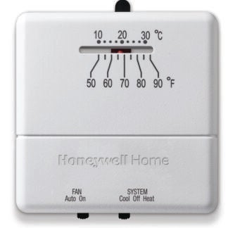 Honeywell Home Non Programmable Thermostat for Heat and Cool Systems White