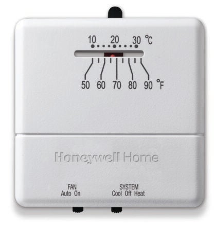 Honeywell Home Non Programmable Thermostat for Heat and Cool Systems White