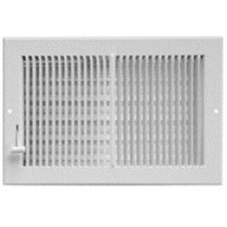 Imperial RG0299 Multi-Shutter Wall Register White 12 X 6