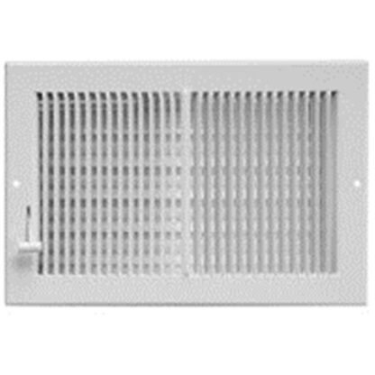 Imperial RG0299 Multi-Shutter Wall Register White 12 X 6