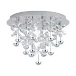 Pianopoli Ceiling Light in Chrome