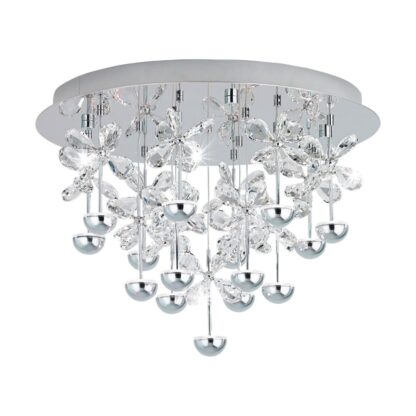 Pianopoli Ceiling Light in Chrome