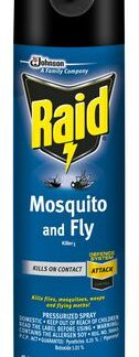 Raid Mosquito and Fly Insect Killer Spray, 350G