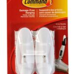 Command Medium Wire Hooks, 2 Pack