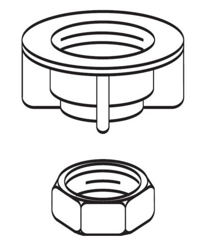 Moen Mounting Hardware Kit for Manor Bathroom Sink Faucet, 13678