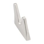 Richelieu Rh2323021195 3-11/32 Double Metal Coat Hook - Nickel