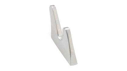 Richelieu Rh2323021195 3-11/32 Double Metal Coat Hook - Nickel