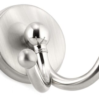 Richelieu Bp7902195 2-3/4 Double Metal Coat Hook - Nickel