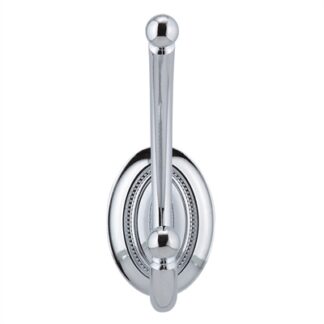 Richelieu Rh1403021140 5-9/16 Double Metal Coat Hook - Chrome