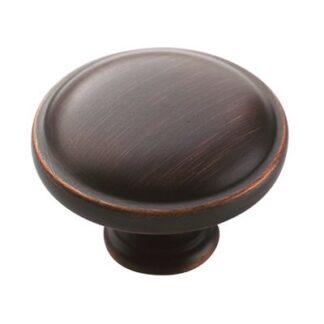 Amerock Everyday Heritage 1-1/4 in (32 Mm) Diameter Oil-Rubbed Bronze Cabinet Knob