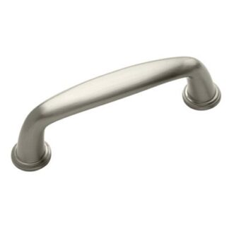 Amerock Kane 3-3/4 in (96 Mm) Center-to-Center Satin Nickel Cabinet Pull