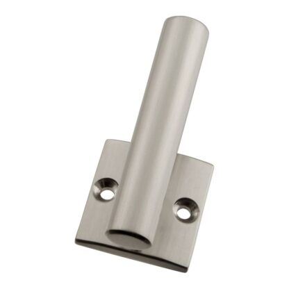 Hickory Hardware P25021 Bar Style 1-1/2" Wide Single Modern Wall Mount Robe Bath Towel Hook Satin Nickel Bathroom Hardware and Accessories Bathroom