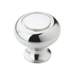 Allison Value 1-1/4 in (32 Mm) Diameter Polished Chrome Cabinet Knob