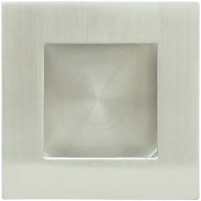 Inox Fhix05 Modern 2-3/4 Square Recessed Flush Sliding Door / Pocket Door Pull -