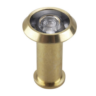 Richelieu 105-R 200 Degree Wide Angle Viewer for Doors 1-1/2 to 2-1/8 Thick - Brass