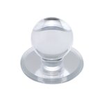 Richelieu Bp503 1-7/8 Round Cabinet Knob - Clear