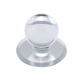 Richelieu Bp503 1-7/8 Round Cabinet Knob - Clear