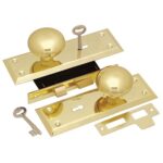 Belwith Products 1129 Brass Knob & Mortise Lock