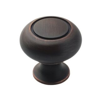 Amerock Everyday Heritage 1-1/4 in (32 Mm) Diameter Oil-Rubbed Bronze Cabinet Knob