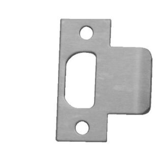 DON-JO EL-125 2-1/4" X 2-1/2" Extended Lip Strike Plate Oil Rubbed Bronze Hardware Accessories and Parts Door Hardware Parts Strike Plates