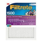 Filtrete 2002-4 20x20 X 1 in. Pleated Ultra Allergen Air Filter Purple MPR 1500 3 Months - Quantity 4