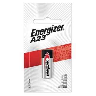 Energizer A23 Miniature Alkaline 12V Batteries, 1 Pack