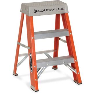 Louisville 2 Foot Fiberglass Step Ladder 300-pound Capacity FS1502