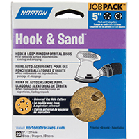 Norton 49216 5-Hole Design Sanding Disc 5 in P60 Grit