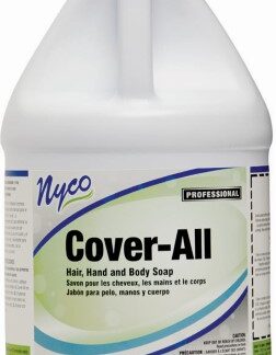 Nyco Cover-All Hair/Hand and Body Soap 128 Oz Pearlescent White Liquid