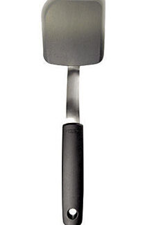 OXO Good Grips Silver/Black Silicone/Stainless Steel Cookie Spatula